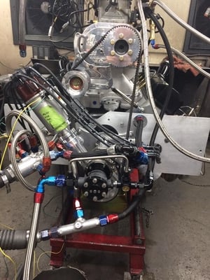 583 Cubic Inch - Ford / Blower Engine 
 2200 Hp

