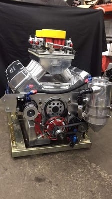 632 ProFiler 12 Degree Dual Carb Drag Race Engine