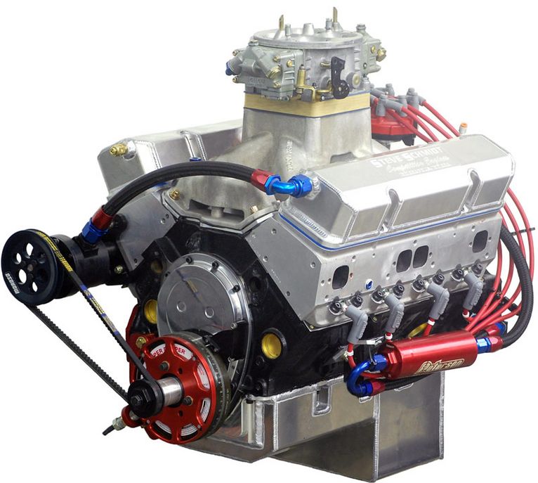 465 / 23 Degree SBC High Performance Engine - Steve Schmidt Racing Engines