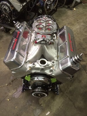Mark Russel's New 584ci Prostreet engine 
